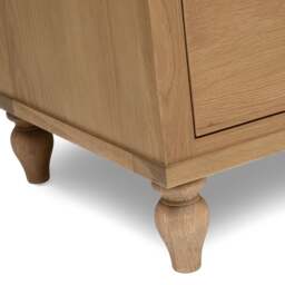 Elkstone Mellow Oak 4 Drawer Chest - The Cotswold Company - thumbnail 7