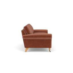 4 Seater Sofa - Cinnamon - Eco Chenille - Osbourne - The Cotswold Company - thumbnail 3