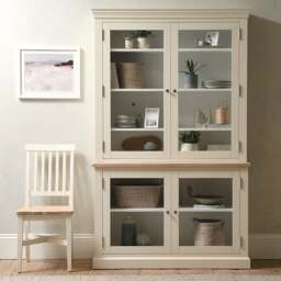 Large Glazed Dresser - Chester Classic Cream - The Cotswold Company - thumbnail 2