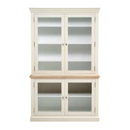 Large Glazed Dresser - Chester Classic Cream - The Cotswold Company - thumbnail 4