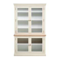 Large Glazed Dresser - Chester Classic Cream - The Cotswold Company - thumbnail 3