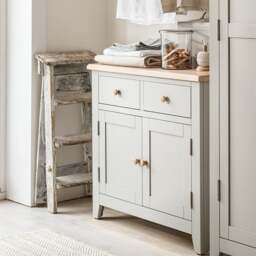 Small Sideboard - Chester Dove Grey - The Cotswold Company