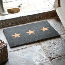 Coir Doormat - Stars 40x60cm - Home Accessories - The Cotswold Company