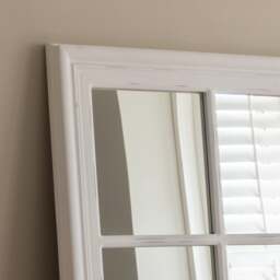 Brandon Distressed Mirror - Soft white - Home Accessories - The Cotswold Company - thumbnail 2