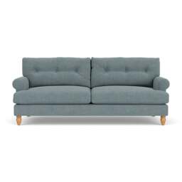 4 Seater Sofa - Teal Marl - Rustic Weave - Talbot - The Cotswold Company - thumbnail 2