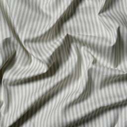 Curtain Pair 117x137cm - Lansdown Ticking Stripe Natural - The Cotswold Company - thumbnail 4