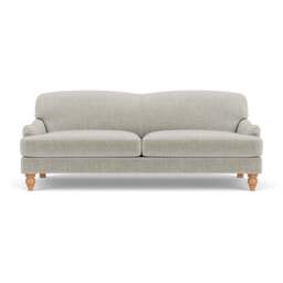 4 Seater Sofa - Grey Mist - Eco Chenille - Ashbee - The Cotswold Company - thumbnail 2