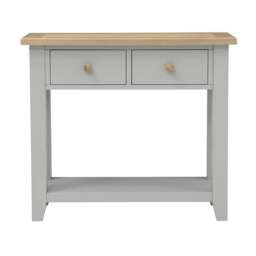 Small Console Table - Chester Dove Grey - The Cotswold Company - thumbnail 4
