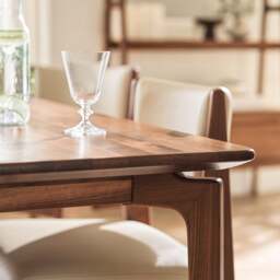 Halford Walnut 6 - 8 Seater Dining Table - The Cotswold Company - thumbnail 4