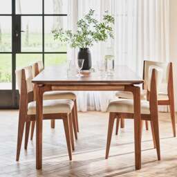 Halford Walnut 6 - 8 Seater Dining Table - The Cotswold Company - thumbnail 1