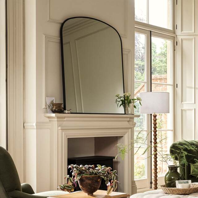 Foxcote XL Overmantel Mirror 120x120cm - Home Accessories - The Cotswold Company - image 1