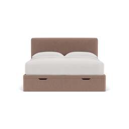 Super King Ottoman Storage Bed - Dusky Rose - Eco Chenille - Ellis - The Cotswold Company - thumbnail 2