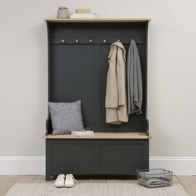 Hallway Tidy - Chester Charcoal - The Cotswold Company - image 1