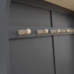 Hallway Tidy - Chester Charcoal - The Cotswold Company - thumbnail 7