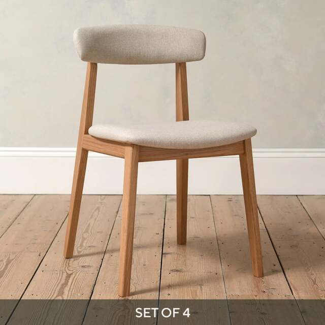 Weston Oak Dining Chair - Set of 4 - The Cotswold Company - image 1