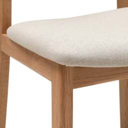Weston Oak Dining Chair - Set of 4 - The Cotswold Company - thumbnail 5