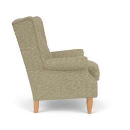 Alice Armchair - Apple - Herringbone Weave - The Cotswold Company - thumbnail 3