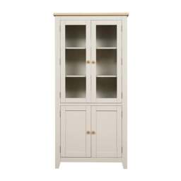 Glass Display Cabinet - Chester Limestone - The Cotswold Company - thumbnail 3