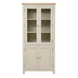 Glass Display Cabinet - Chester Limestone - The Cotswold Company - thumbnail 5