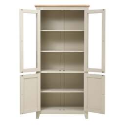 Glass Display Cabinet - Chester Limestone - The Cotswold Company - thumbnail 4