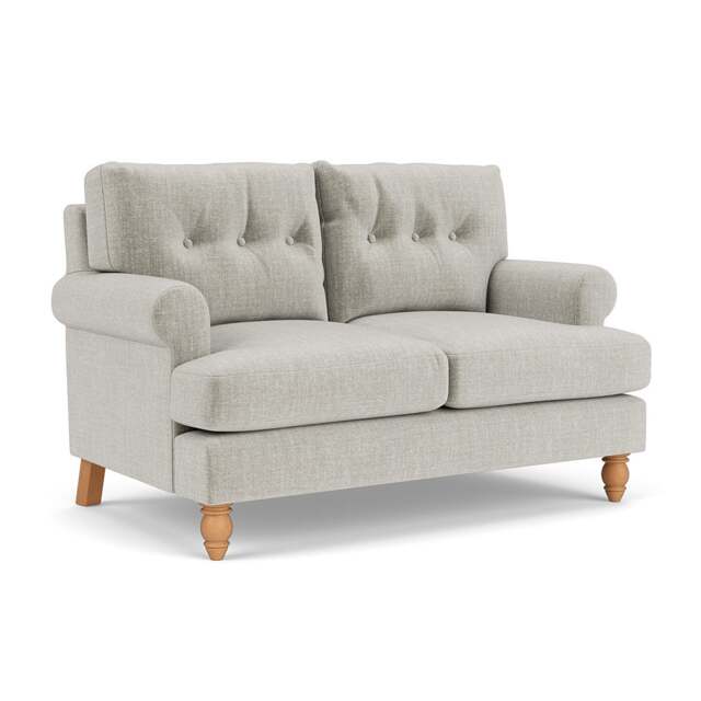 2 Seater Sofa - Grey Mist - Eco Chenille - Talbot - The Cotswold Company - image 1