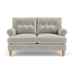 2 Seater Sofa - Grey Mist - Eco Chenille - Talbot - The Cotswold Company - thumbnail 2