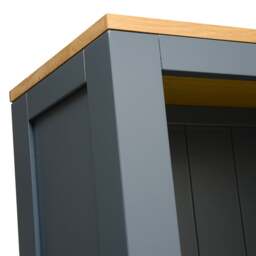 Chalford Inky Blue Large Bookcase - The Cotswold Company - thumbnail 4
