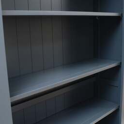 Chalford Inky Blue Large Bookcase - The Cotswold Company - thumbnail 5