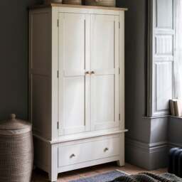 Double Wardrobe - Chester Classic Cream - The Cotswold Company - thumbnail 2