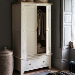 Double Wardrobe - Chester Classic Cream - The Cotswold Company