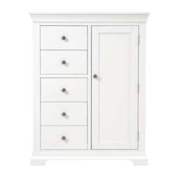 Chantilly Warm White Combination Wardrobe - The Cotswold Company - thumbnail 7