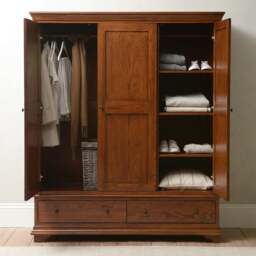 Winchcombe Dark Oak Triple Wardrobe - The Cotswold Company - thumbnail 2