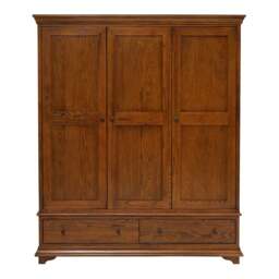 Winchcombe Dark Oak Triple Wardrobe - The Cotswold Company - thumbnail 4
