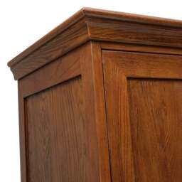 Winchcombe Dark Oak Triple Wardrobe - The Cotswold Company - thumbnail 7