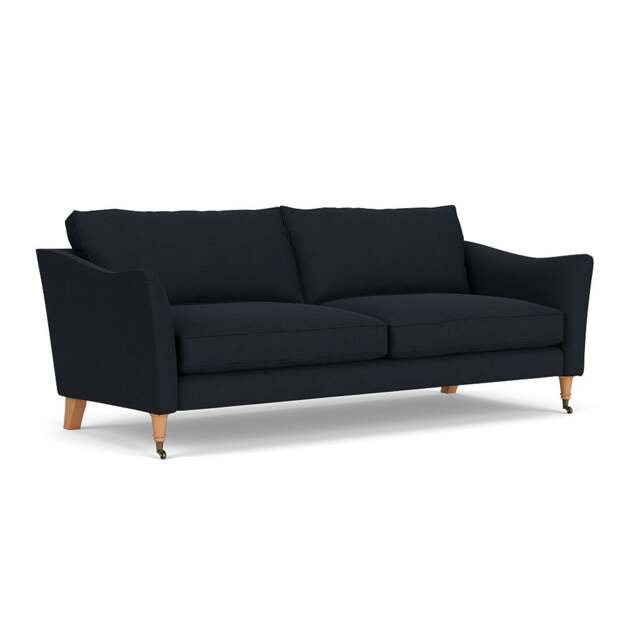 4 Seater Sofa - Ink - House Linen Mix - Robinson - The Cotswold Company - image 1