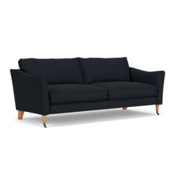 4 Seater Sofa - Ink - House Linen Mix - Robinson - The Cotswold Company - thumbnail 1