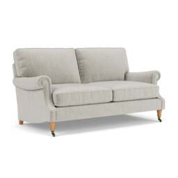 3 Seater Sofa - Grey Mist - Eco Chenille - Taylor High Back - The Cotswold Company - thumbnail 1