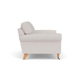 2 Seater Sofa - Soft White - Luxury Italian Linen - Osbourne - The Cotswold Company - thumbnail 3