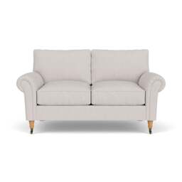 2 Seater Sofa - Soft White - Luxury Italian Linen - Osbourne - The Cotswold Company - thumbnail 2