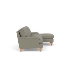 Chaise Large Right Hand - Flax - Rustic Weave - Morris - The Cotswold Company - thumbnail 3