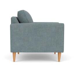 Armchair - Teal marl - Rustic Weave - Saxon - The Cotswold Company - thumbnail 3