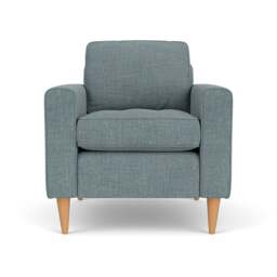 Armchair - Teal marl - Rustic Weave - Saxon - The Cotswold Company - thumbnail 2