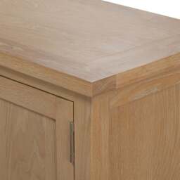 Inglesham Whitewash Oak XXL TV Stand up to 90 - The Cotswold Company - thumbnail 7