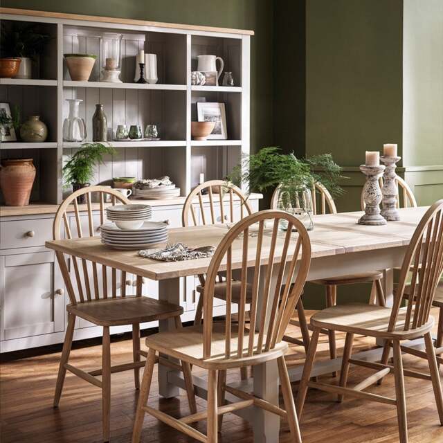 6-10 Seater Extending Dining Table - Chester Dove Grey - The Cotswold Company - image 1