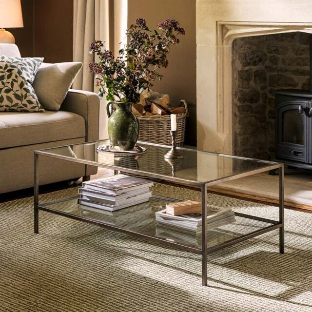 Rectangular Coffee Table - Foxcote Brushed Bronze - The Cotswold Company - image 1