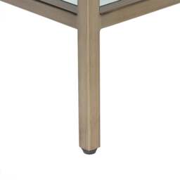 Foxcote Brushed Bronze Rectangular Coffee Table - The Cotswold Company - thumbnail 5