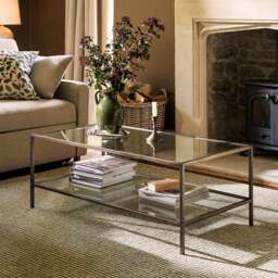 Rectangular Coffee Table - Foxcote Brushed Bronze - The Cotswold Company