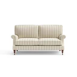 3 Seater Sofa - Charcoal - Compton Stripe - Taylor High Back - The Cotswold Company - thumbnail 6