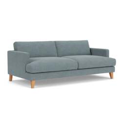 4 Seater Sofa - Teal marl - Rustic weave - Jackson - The Cotswold Company
