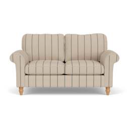 Large 2 Seater Sofa - Charcoal - Compton Stripe - Hurley - The Cotswold Company - thumbnail 2